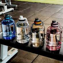 Load image into Gallery viewer, NIEHAINA 2 Liter Gourd Fitness Exercise Ton Ton Cup Large Capacity Water Bottle Cold Cups With Lid And Straw Hand Plastic Space

