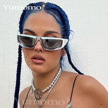 Load image into Gallery viewer, New Steampunk Sport Sunglasses Goggle Trend Women Y2k Mirror Sun Glasses Punk Shades Eyewear Outdoor Eyeglasses UV400
