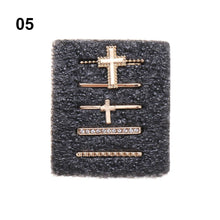 Load image into Gallery viewer, Decoration For Apple watch band Decorative Charms Diamond Jewelry iWatch/Galaxy watch 5/4/3 Bracelet silicone Strap Accessories
