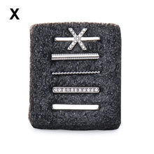 Load image into Gallery viewer, Decoration For Apple watch band Decorative Charms Diamond Jewelry iWatch/Galaxy watch 5/4/3 Bracelet silicone Strap Accessories

