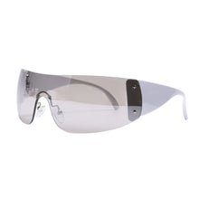 Load image into Gallery viewer, Punk One Piece Sunglasses Goggle Y2k Luxury Brand Wrap Around Sun Glasses 2000&#39;s Shades Eyewear UV400 Female Designer Eyeglasses
