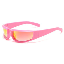 Load image into Gallery viewer, Sport Silver Sunglasses Women Goggle Y2k Mirror Sun Glasses Men Punk Shades Eyewear Unisex Outdoor Eyeglasses UV400
