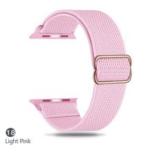 Load image into Gallery viewer, Nylon Strap for Apple watch band 44mm 40mm 38mm 42mm ultra 49mm SOLO LOOP bracelet correa iwatch series 7 SE 6 5 4 8 45mm 41mm
