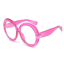 Load image into Gallery viewer, Oversized Unisex Round Sunglasses Women Fashion Retro Driving Eye Wear Luxury Men Brand Designer Green Black UV400 Oculos

