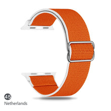 Load image into Gallery viewer, Nylon Strap for Apple watch band 44mm 40mm 38mm 42mm ultra 49mm SOLO LOOP bracelet correa iwatch series 7 SE 6 5 4 8 45mm 41mm
