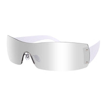 Load image into Gallery viewer, Punk One Piece Sunglasses Goggle Y2k Luxury Brand Wrap Around Sun Glasses 2000&#39;s Shades Eyewear UV400 Female Designer Eyeglasses
