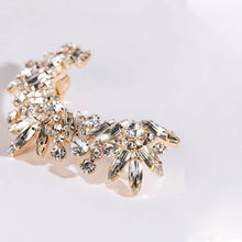Load image into Gallery viewer, Luxury Ear Clips Earrings No Piercing for Women Crystal Jewelry One-pieces Fashion Trend Rhinestone Aesthetic Ear Cuff
