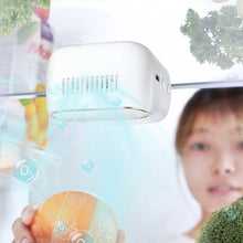 Load image into Gallery viewer, Refrigerator Deodorizing Sterilizer Household Kitchen Ozone Generator Air Purifier Keeping Fresh Rechargeable Deodorant
