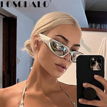 Load image into Gallery viewer, Classic Sunglasses Women Eyeglasses Sports Sun Glasses Men Goggle Shades Mirror Y2K Eyewear Kardashan UV400
