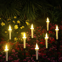 Load image into Gallery viewer, Outdoor Solar Candle LED Ground Lamp Garden Garden Decoration
