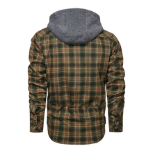 Load image into Gallery viewer, Men Warm Jacket Fleece Thick Autumn Winter Detachable Hoodies Jackets Men Slim Fit Men Clothing
