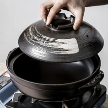 Load image into Gallery viewer, Stew Pot Soup Household Ceramic Gas Clay Pot Rice Casserole
