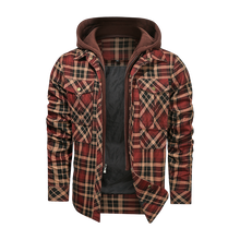 Load image into Gallery viewer, Men Warm Jacket Fleece Thick Autumn Winter Detachable Hoodies Jackets Men Slim Fit Men Clothing
