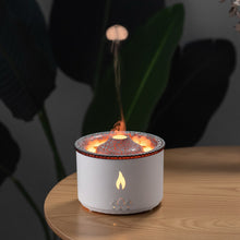 Load image into Gallery viewer, 2022 New Creative Ultrasonic Essential Oil Humidifier Volcano Aromatherapy Machine Spray Jellyfish Air Flame Humidifier Diffuser
