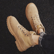 Load image into Gallery viewer, Men&#39;s Martin Boots All-match Tooling Trendy Shoes British Style High Top
