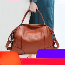 Load image into Gallery viewer, European And American Leather Top Layer Cowhide Bag For Ladies
