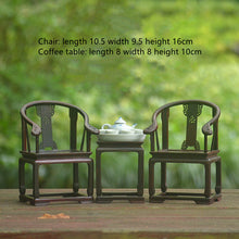 Load image into Gallery viewer, Red Rosewood Miniature Furniture Model

