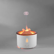 Load image into Gallery viewer, 2022 New Creative Ultrasonic Essential Oil Humidifier Volcano Aromatherapy Machine Spray Jellyfish Air Flame Humidifier Diffuser

