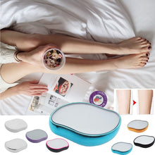 Load image into Gallery viewer, Crystal Hair Remover Crystal Physical Hair Eraser Painless Safe Epilator Easy Cleaning Reusable Body Beauty Depilation Tool Glass Crystal Hair Removal
