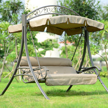 Load image into Gallery viewer, Outdoor Leisure Furniture Rocking Chair Iron Swing
