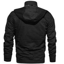 Load image into Gallery viewer, Men Winter Fleece Jacket Warm Hooded Coat Thermal Thick Outerwear Male Military Jacket
