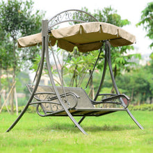 Load image into Gallery viewer, Outdoor Leisure Furniture Rocking Chair Iron Swing
