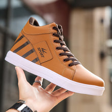 Load image into Gallery viewer, Men&#39;s High Top Sneakers Casual Skateboarding Shoes Sports Shoes Breathable Hip Hop Walking Shoes Street Shoes Chaussure Homme
