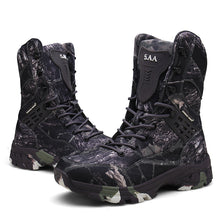Load image into Gallery viewer, High-top Tactical Boots Men&#39;s Snow Boots Hiking Training Shoes
